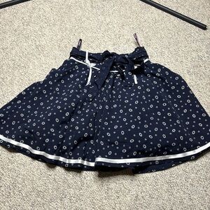 Honey Navy Blue Skirt